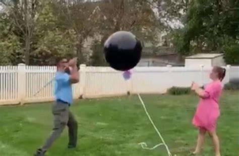 hilarious gender reveal fail goes viral