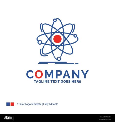 Company Name Logo Design For Atom Science Chemistry Physics Nuclear