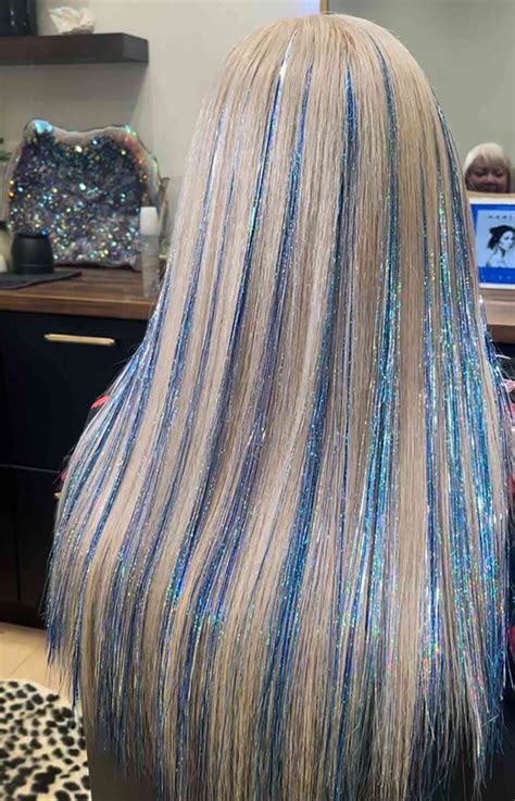 How to Apply Hair Tinsel, According to Hair Stylists