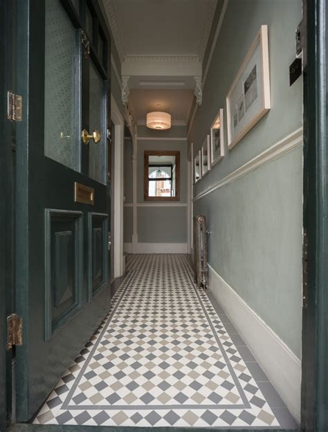 Victorian Hallway Victorian Hall London By Designworks Tiles