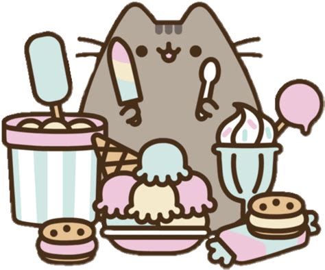 Discover Trending Pusheen Stickers Pusheen Cat Cute Cartoon My Xxx