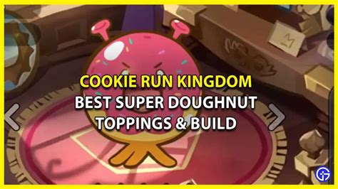 Space Doughnut Cookie Toppings And Build Cookie Run Kingdom