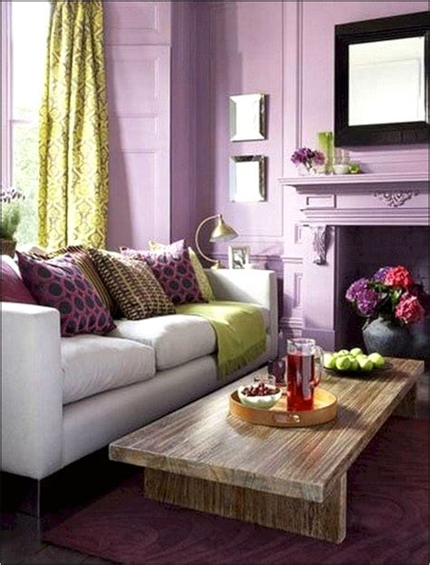 Lavender Living Room Design Living Room Home Decorating Ideas