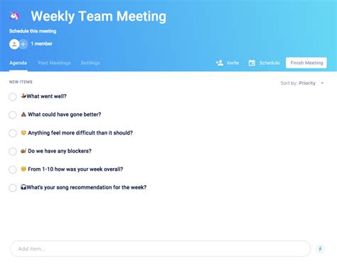 The Weekly Team Meeting Agenda Template That Every Manager Needs