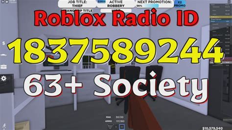 Society Roblox Radio Codesids Roblox Music Codes