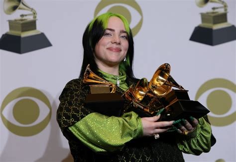 Grammy 2020 Il Trionfo Di Billie Eilish Cinque Premi Allartista