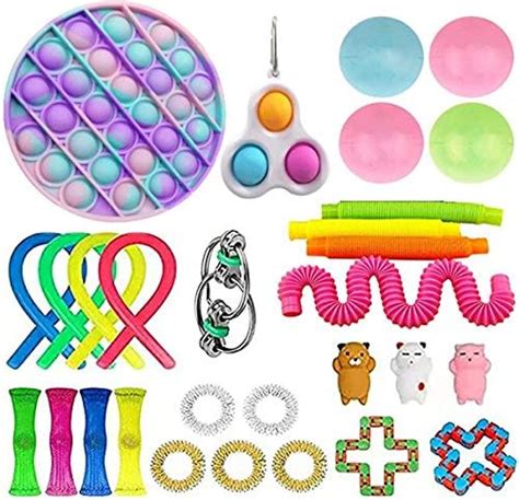 Xingji 30 Pcs Fidget Toys Set Fidget Pack Cheap Sensory Toys Pack For