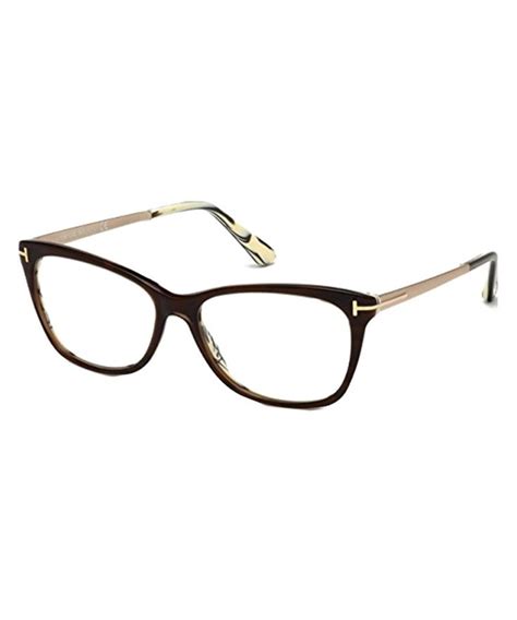 tom ford women s tf5353 optical frames in brown modesens tom ford glasses women glasses
