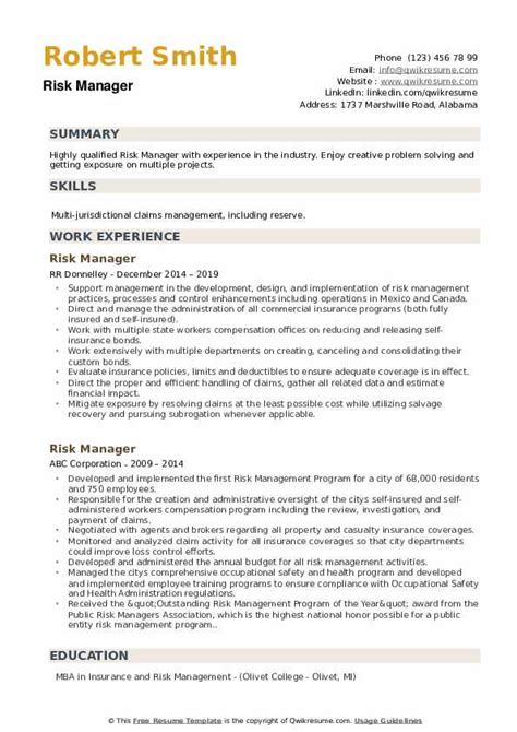 Job description and duties for insurance underwriter. Commercial Underwriter Resume Samples | QwikResume