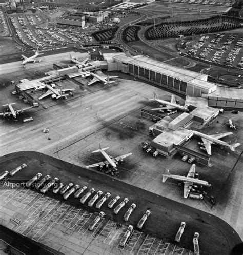 New York Kennedy Airport Aerial View Of American Airlines Terminal