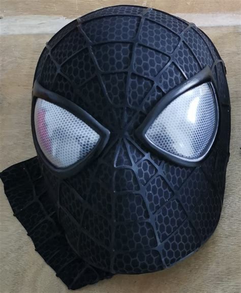 Spiderman Black Mask Customized Color Amazing Spider Man Mask Etsy
