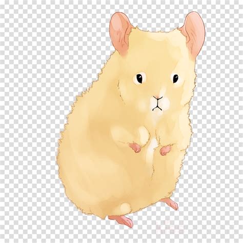 Hamster Clipart Hamster Mouse Yellow Transparent Clip Art