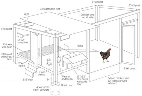 10 Free Chicken Coop Plans You Can Build Easy To Diy Backyard
