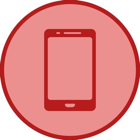Phone Icon Red Vector Art Icons And Graphics For Free Download