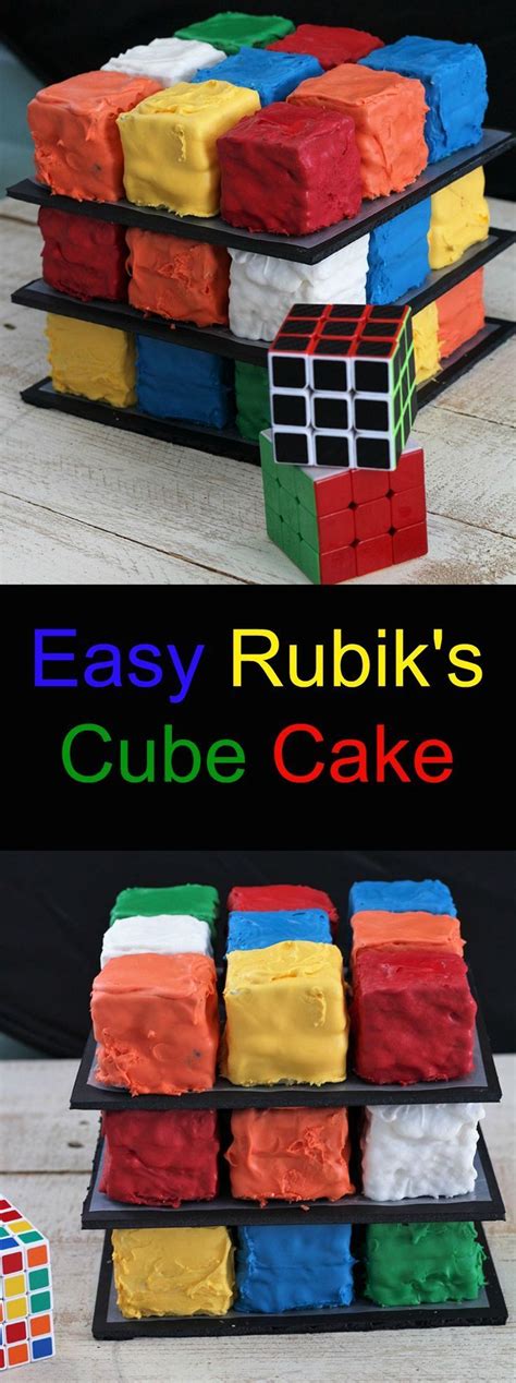 This is best red velvet cake recipe ever is the recipe my mom used. Easy Rubik's Cube Cake, Recipe Treasures | Cube cake, Rubiks cube cake, Rubiks cube