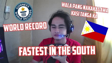 Filipino World Record │ Fastest Youtube Content In The South Youtube