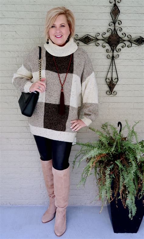 How To Wear Oversized Sweaters With Leggings 50 Is Not Old