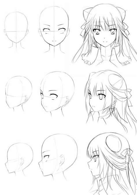 How To Draw Manga And Anime Faces And Hair Benoit Ockbet