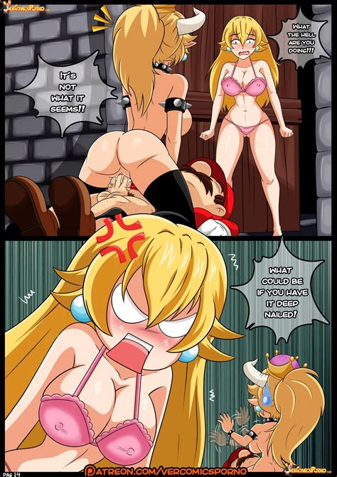 Bowsette And Peach Comic Part