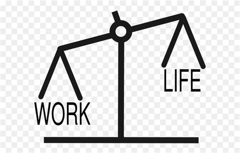 Work Life Balance Clip Art Work Clipart Black And White Flyclipart