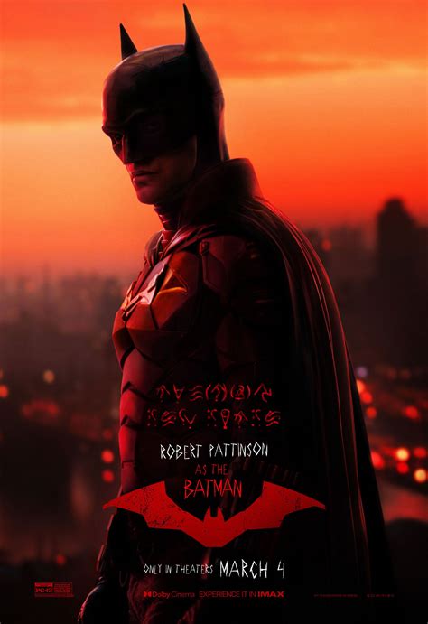 The Batman The Batman Character Poster Batman Clios