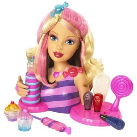 Barbie® Candy Glam™ Style Station™ Styling Head M8969 Barbiepedia