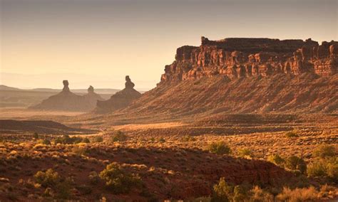 As with monument valley, many of these formations have been given names that describe their shape; Valley of the Gods, Utah - AllTrips