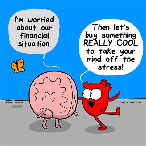 This process takes no more than a few hours and we'll send you an email once approved. Heart Vs. Brain: Funny Webcomic Shows Conflict Between Our ...