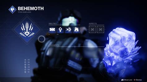 Titan Behemoth Subclass Guide Destiny 2 Doublexp