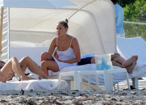 Francesca Aiello Nude Tits Flashed On The Beach