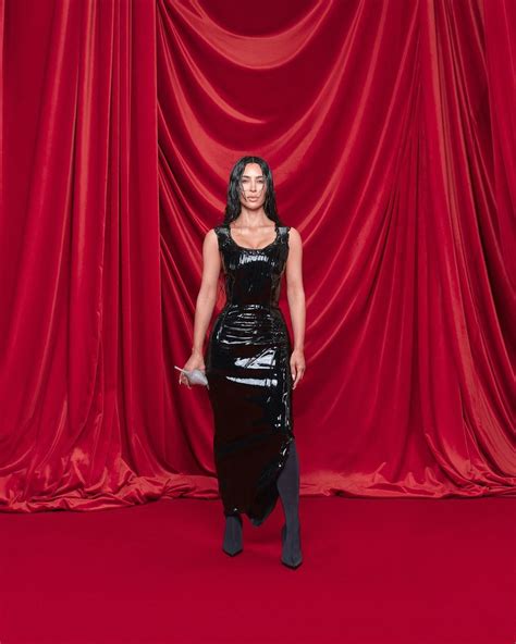 Kim Kardashian Models For Balenciaga After Bdsm Controversy