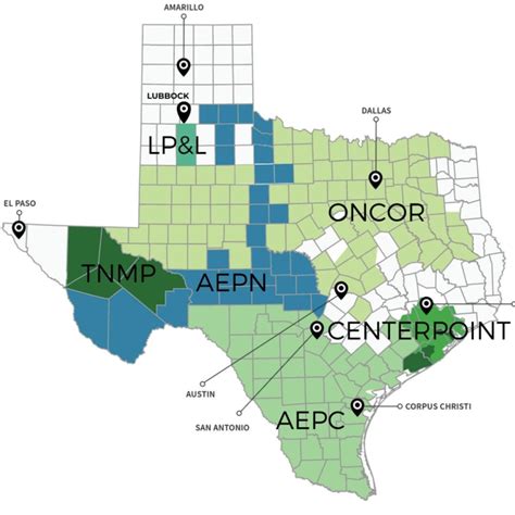 Texas Energy Utility Providers Tdus Find Your Local Tdsp