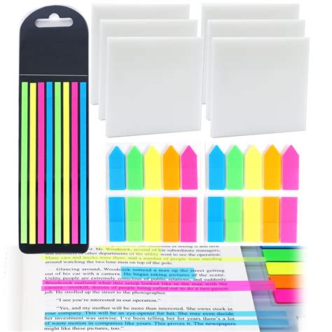 Buy Pcs Transparent Sticky Note Pads Set Clear Sticky Notes Long