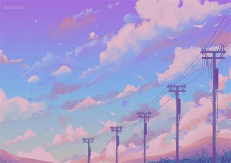 Colorful Aesthetic Pastel Anime Wallpapers Wallpaper Cave