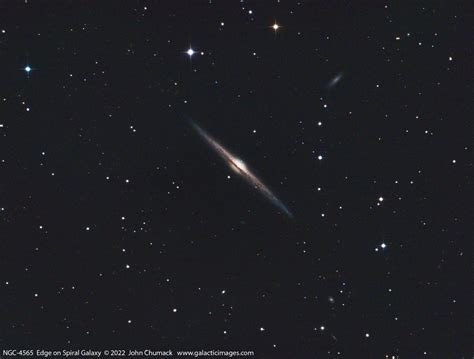 Ngc 4565 Edge On Spiral Galaxy Short Exposure Galactic Images