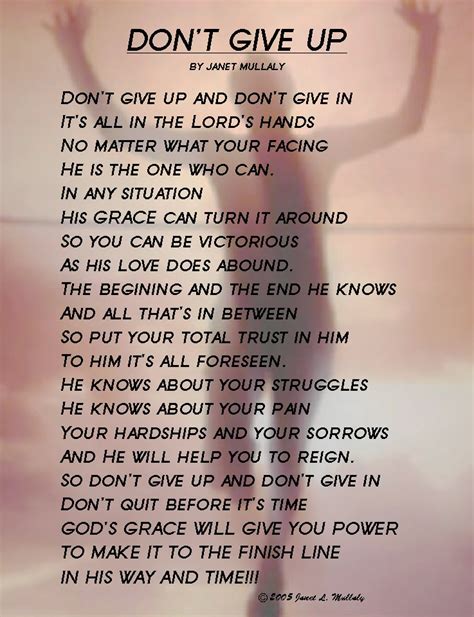 Uplifting Poems About Never Giving Up On Yourself And Your Goalsdont