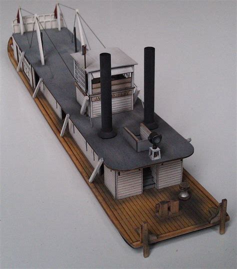 Ho Scale 187 Western River Towboat Custom Traintroll Ho Scale