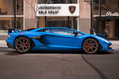 Lamborghini Aventador Svj In Nila Blu Rlamborghini