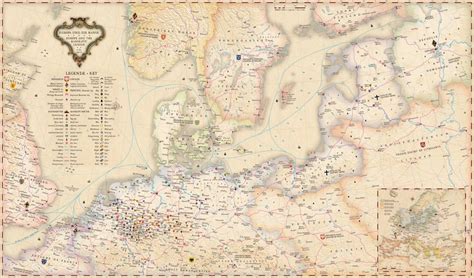 The Hanseatic League Its Towns Trade Routes And Goods Coats Of Arms