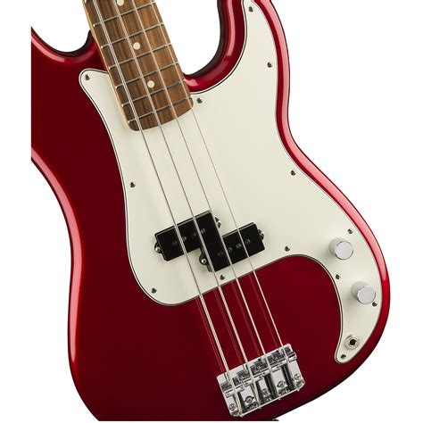 Fender Standard Precision Bass Pf Candy Apple Red Electric Bass Guitar