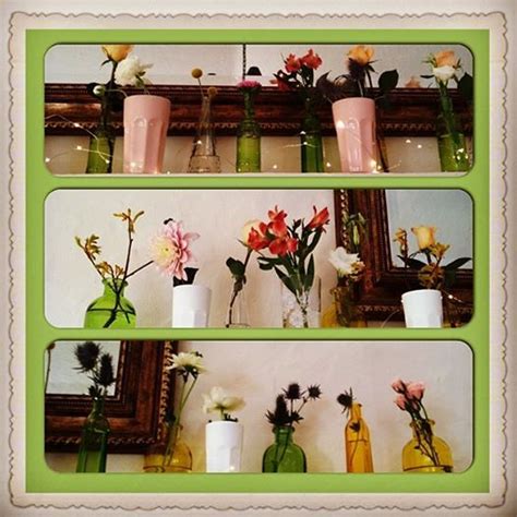Instructions for arranging the flowers are included, as is flower preservative to add to the water to keep your bouquet fresh. Simple vases with a stem of flowers give a vintage look to ...