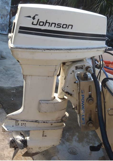 40 Hp Johnson Outboard Boat Motor For Sale