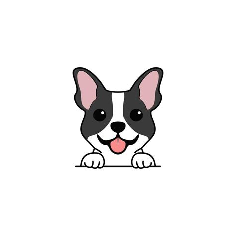 Cute Bulldog Puppy Cartoon Vector Illustration 24813586 Vector Art At