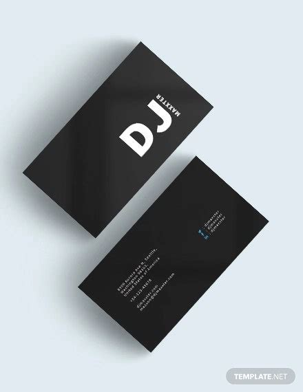 Download photoshop business card template free for real estate photographers. 28+ DJ Business Cards Templates - Photoshop, Ms Word ...