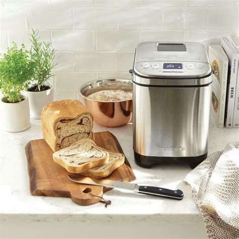 Insbtorruoecvksteliiedrotsene compact automatic bread maker. NEW Cuisinart Stainless Steel Bread Machine CBK-110 Automatic