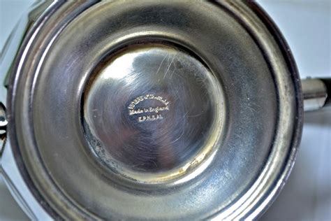 Viners Sheffield Silverplate Teapot A1 Quality Epns Vintage Etsy Uk