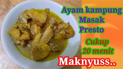 Kemudian, masak bumbu tersebut bersama telur orak arik dan ayam suwir. RESEP AYAM KAMPUNG PRESTO BUMBU KUNING||Maknyuss.. 😋 - YouTube