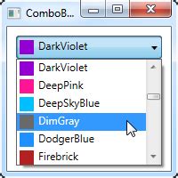 Combobox c wpf. WPF combobox. WPF combobox items. Combobox XAML. Элемент combobox c# элементы WPF.