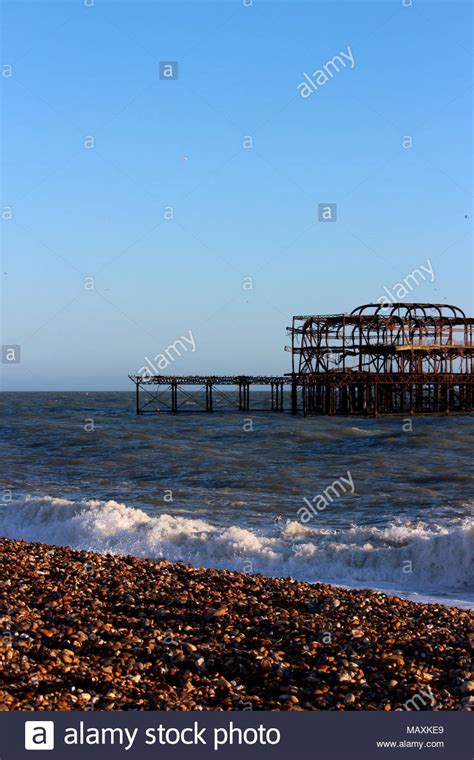 Brighton Pier Silhouette Hi Res Stock Photography And Images Alamy