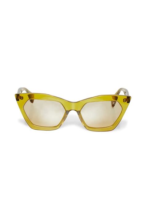 Karen By Simonsen Glass Yellow Sunglasses Shop Glass Yellow Sunglasses Here